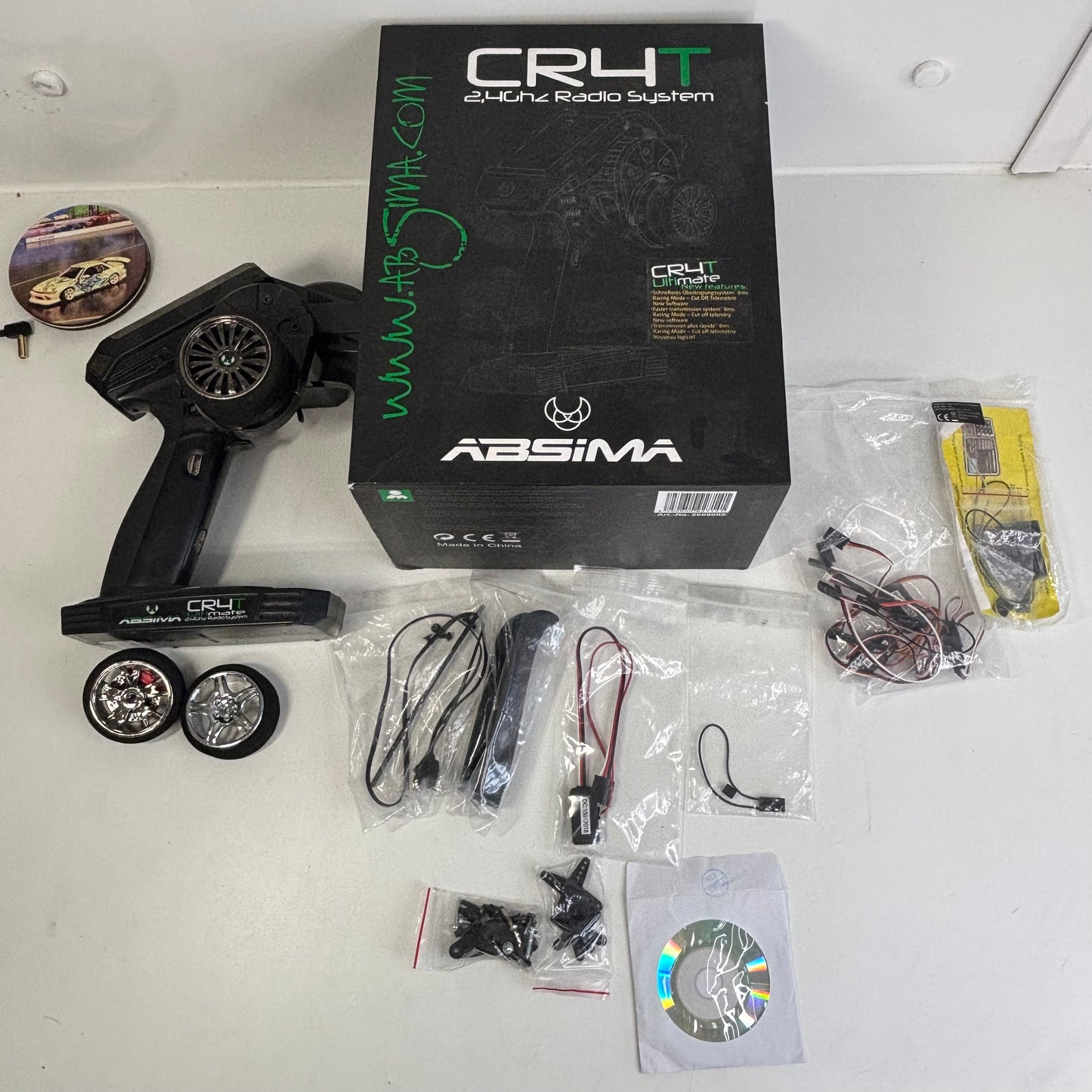 Absima CR4T Ultimate Controller & Receiver BoxedT