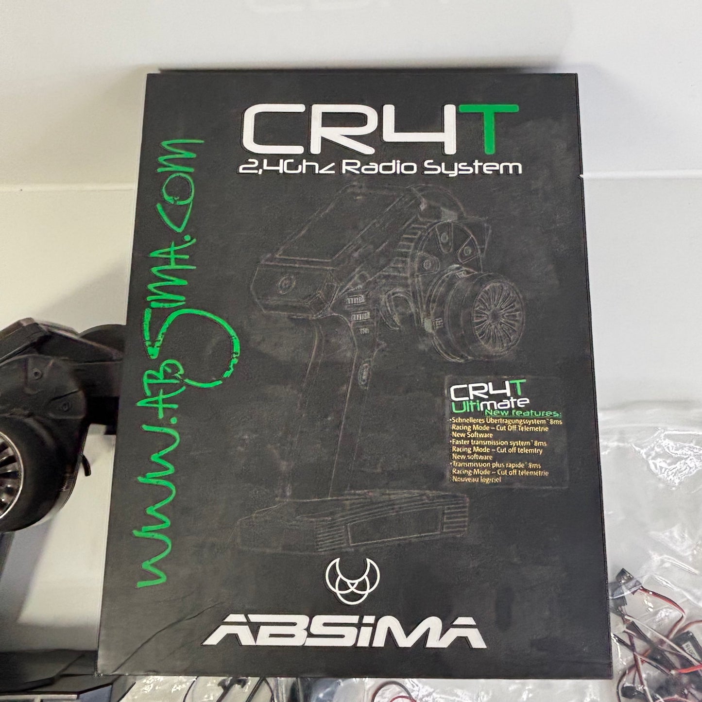 Absima CR4T Ultimate Controller & Receiver BoxedT