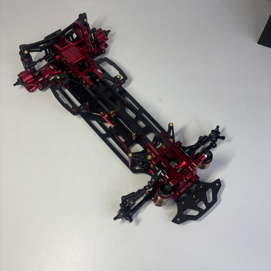 MST RMX 2.5  RWD Red Alloy & Carbon RWD Drift Chassis