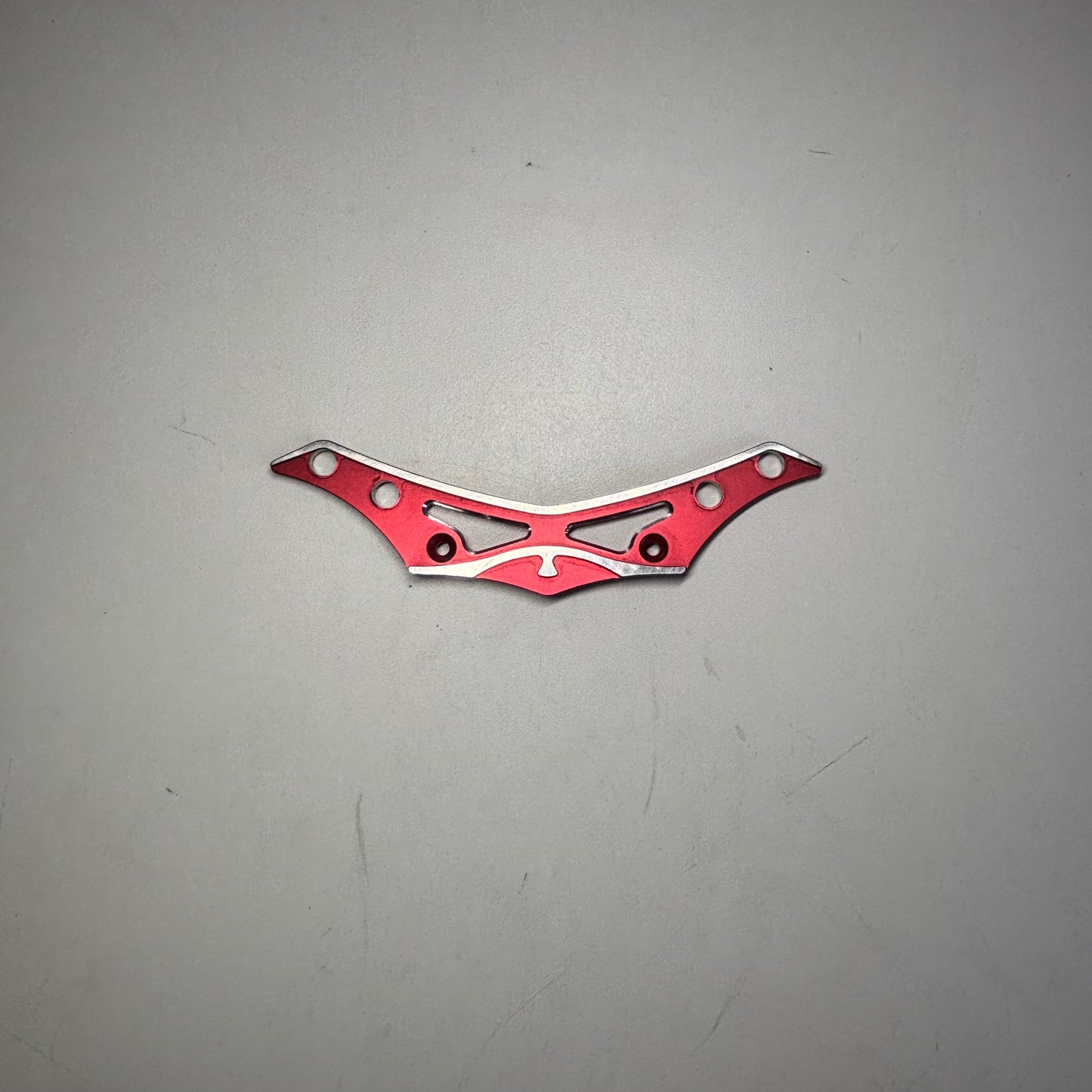 Yokomo Red Alloy Front Upper Bumper Brace