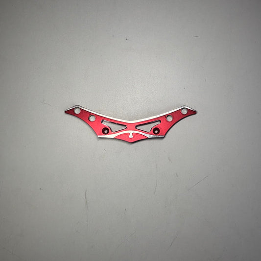 Yokomo Red Alloy Front Upper Bumper Brace
