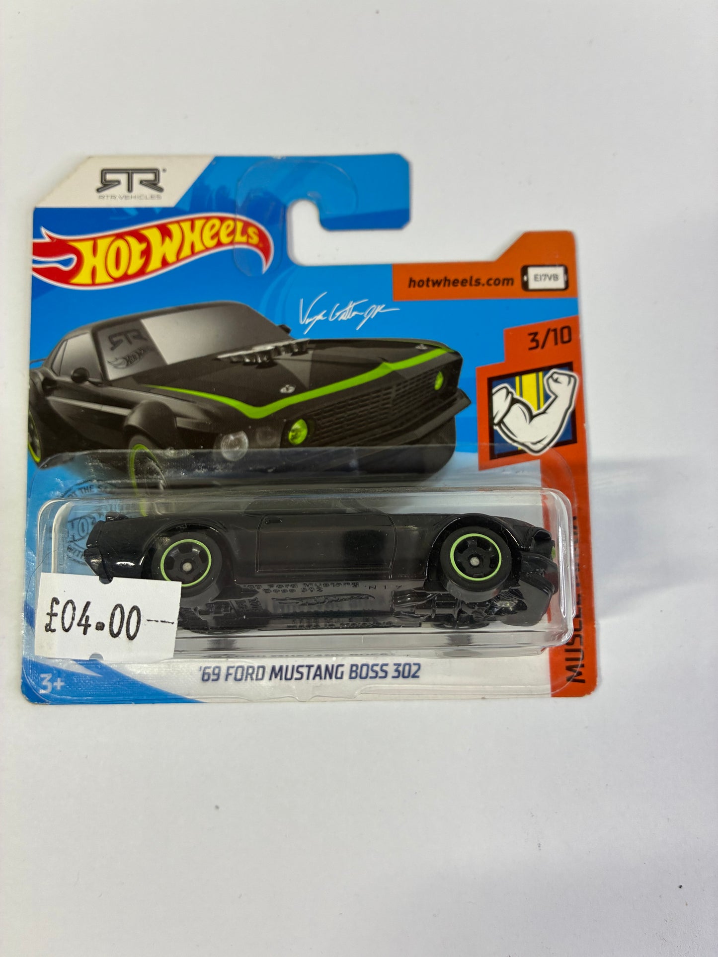 Hot Wheels '69 FORD MUSTANG BOSS 302