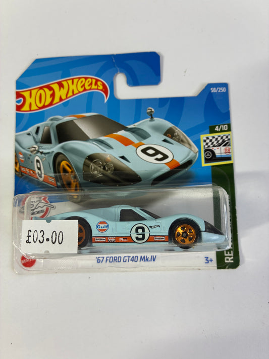 Hot Wheels '67 FORD GT40 Mk.IV