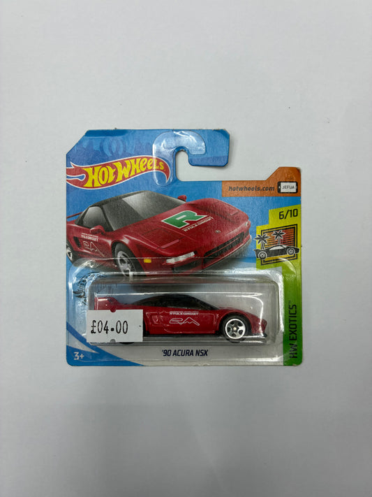 Hot Wheels '90 ACURA NSX (RED) (£4)