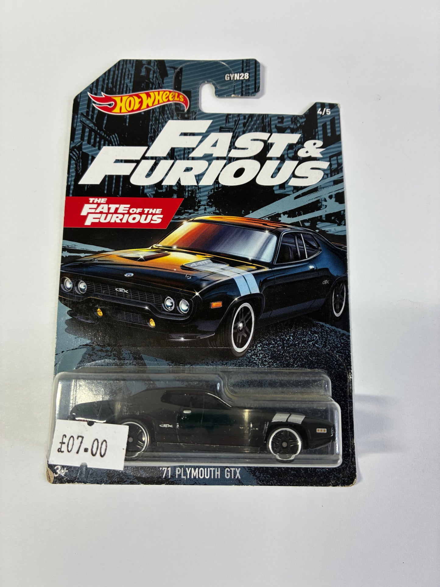 Hot Wheels 71 PLYMOUTH GTX FAST&FURIOUS