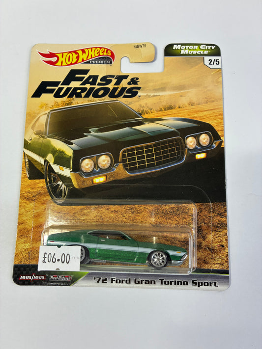 Hot Wheels '72 Ford Gran Torino Sport