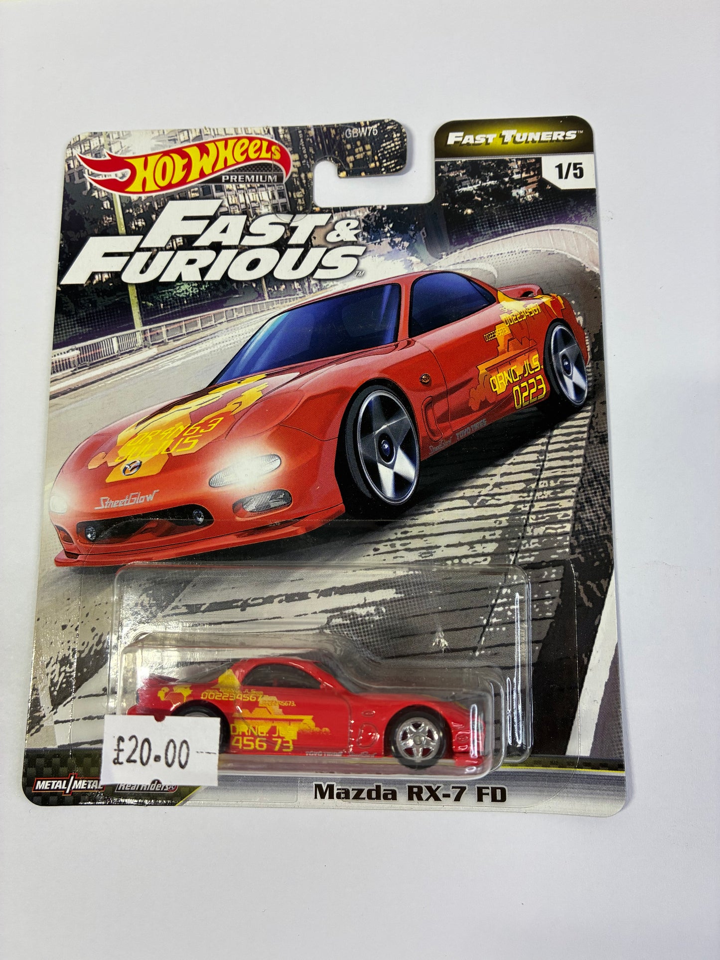 Hot Wheels Mazda RX-7 FD (FAST+FURIOUS)
