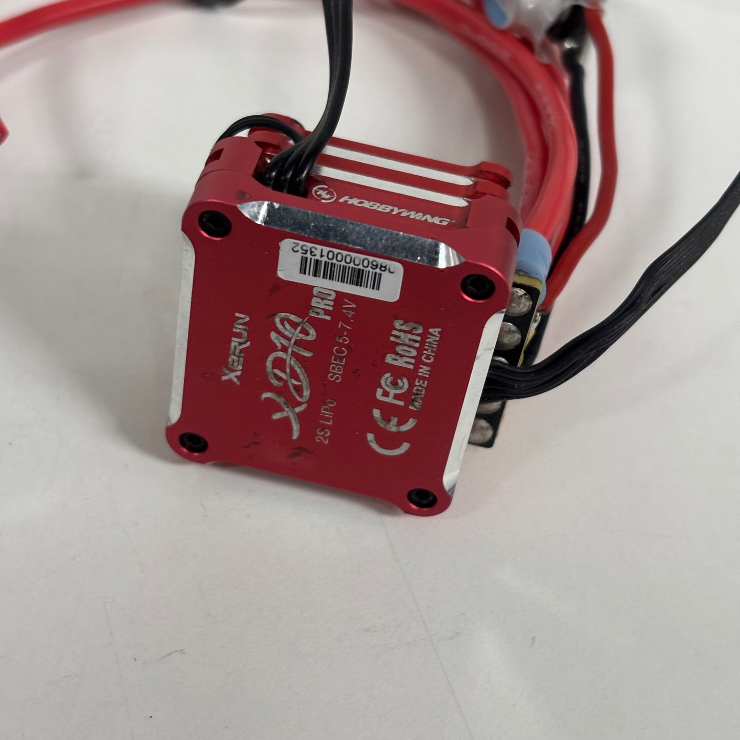Hobbywing XD10 PRO ESC Red Brushless Alloy