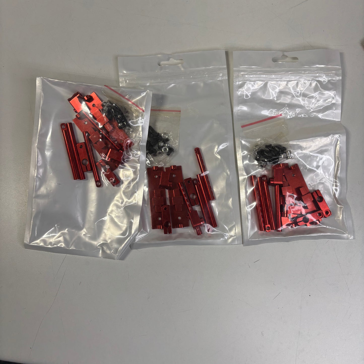 Red Alloy Magnet Mount Set