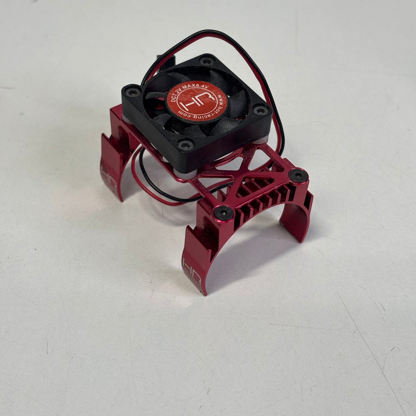 Hot Racing Red Alloy Motor Fan 540 Size