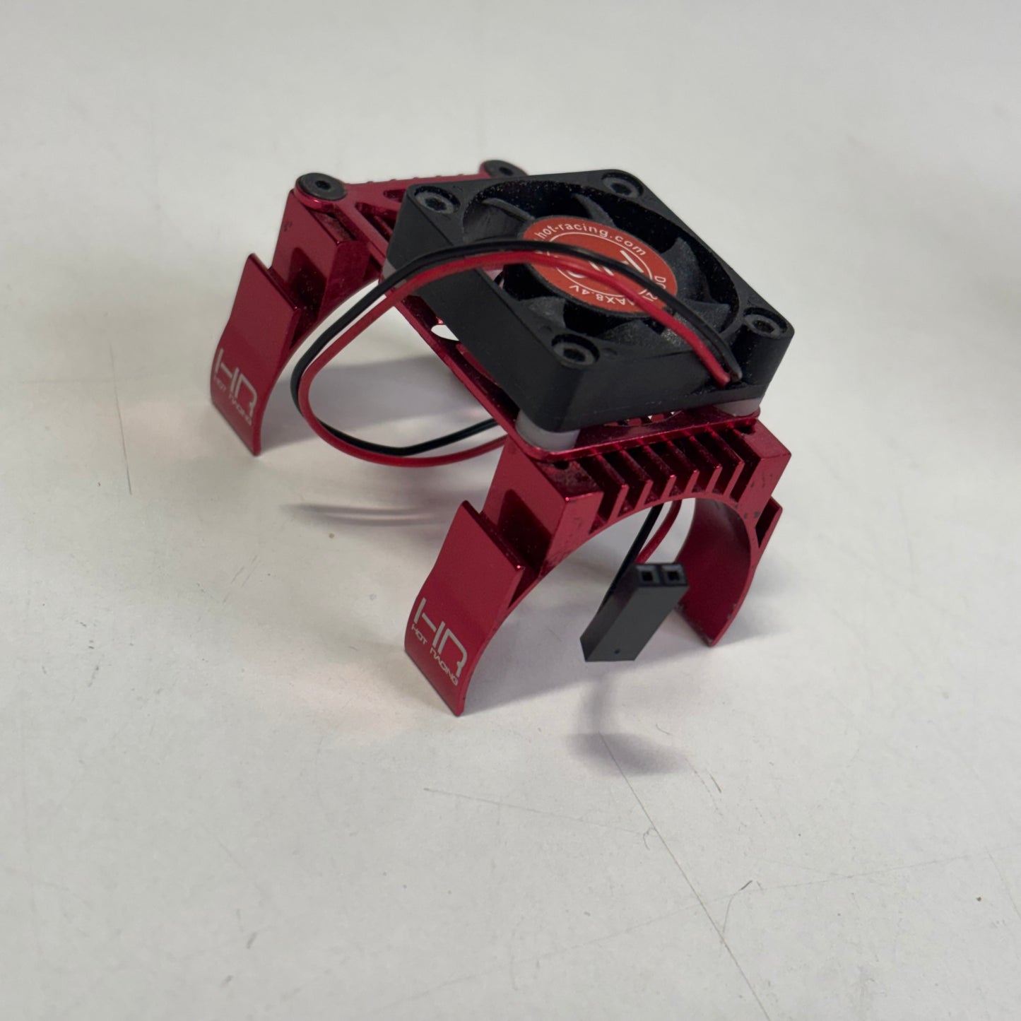 Hot Racing Red Alloy Motor Fan 540 Size