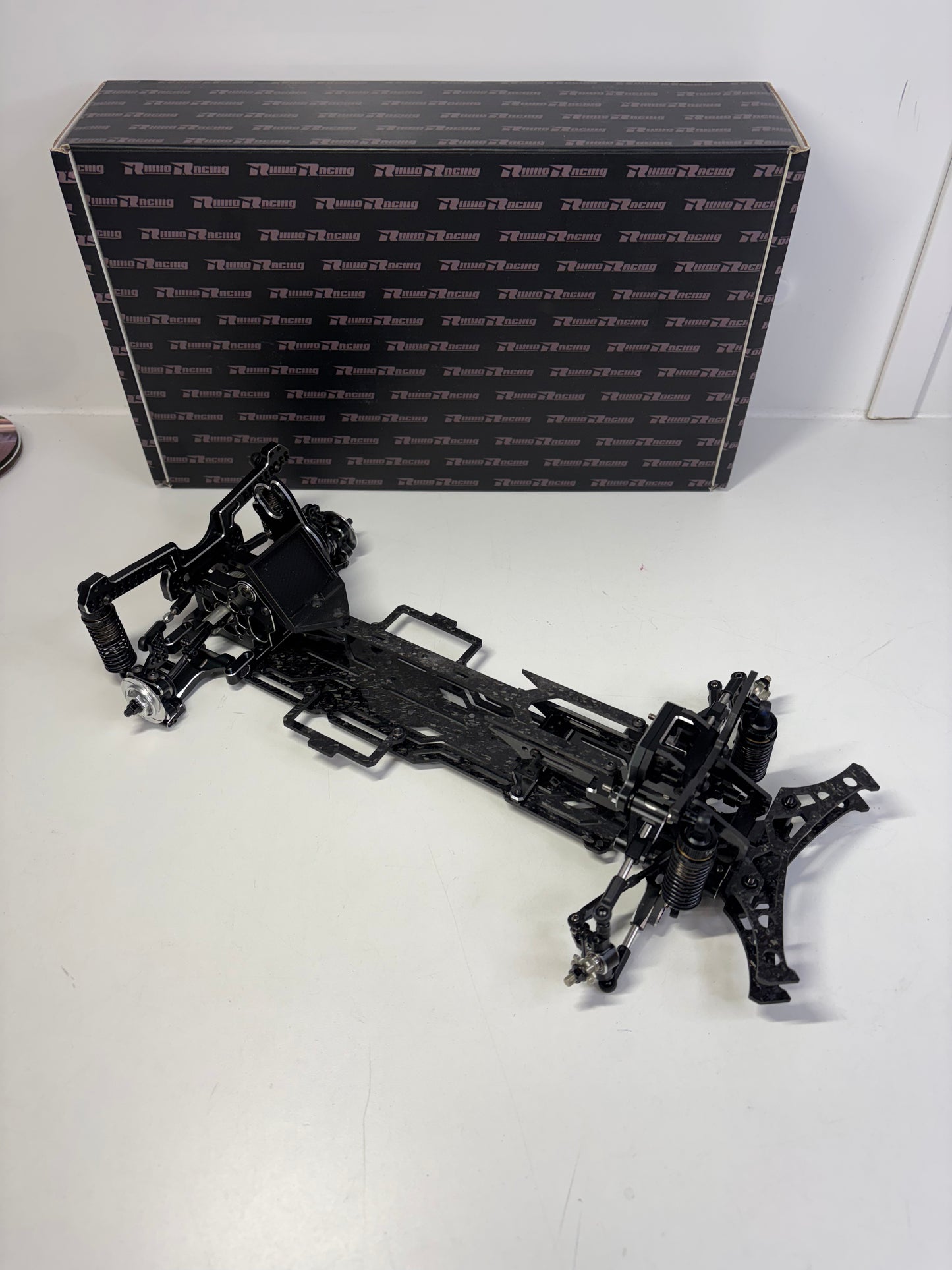 Rhino Racing Shark Final Form Boxed Forged Carbon Alloy RWD Chassis #2