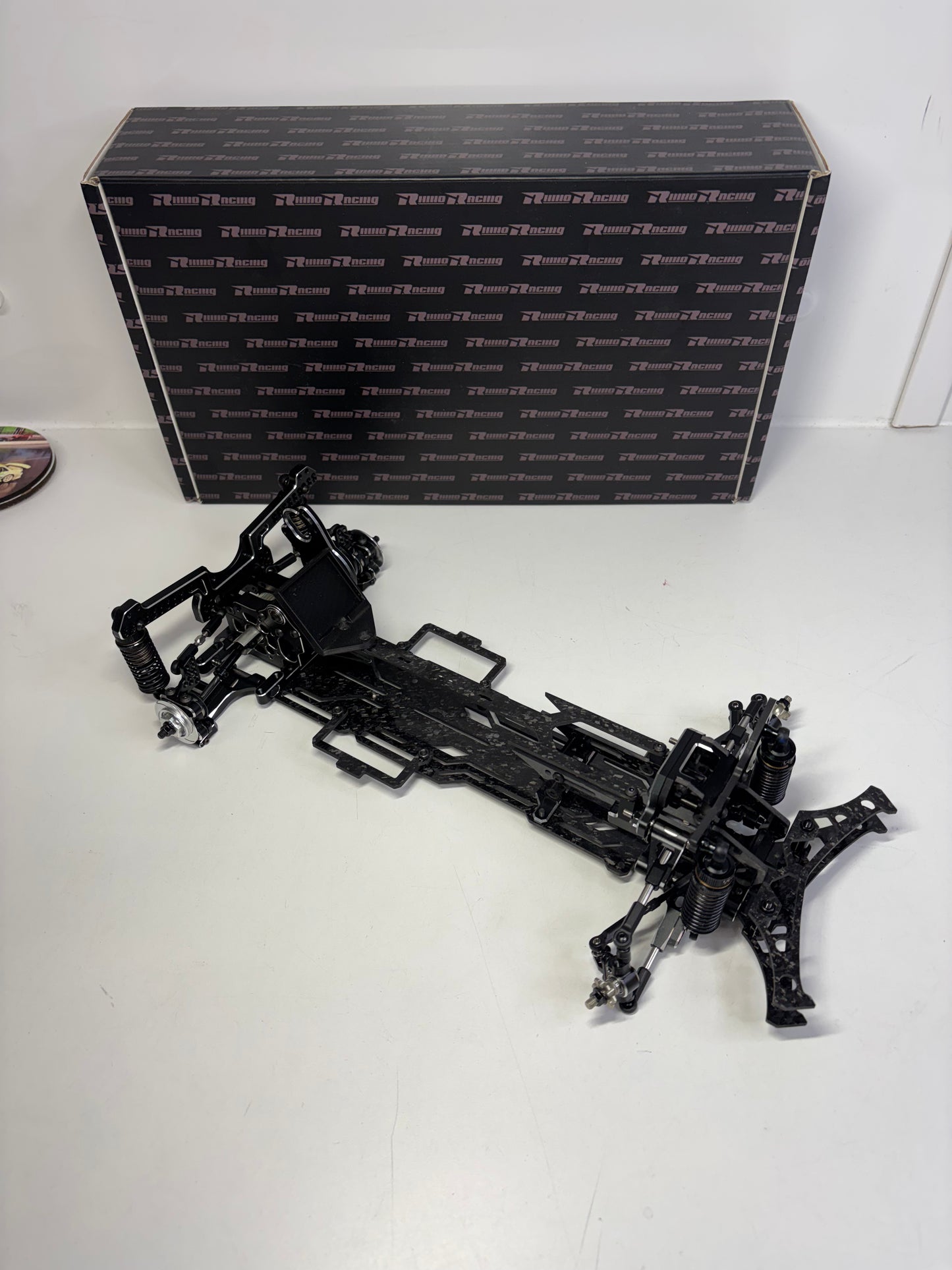 Rhino Racing Shark Final Form Boxed Forged Carbon Alloy RWD Chassis #2