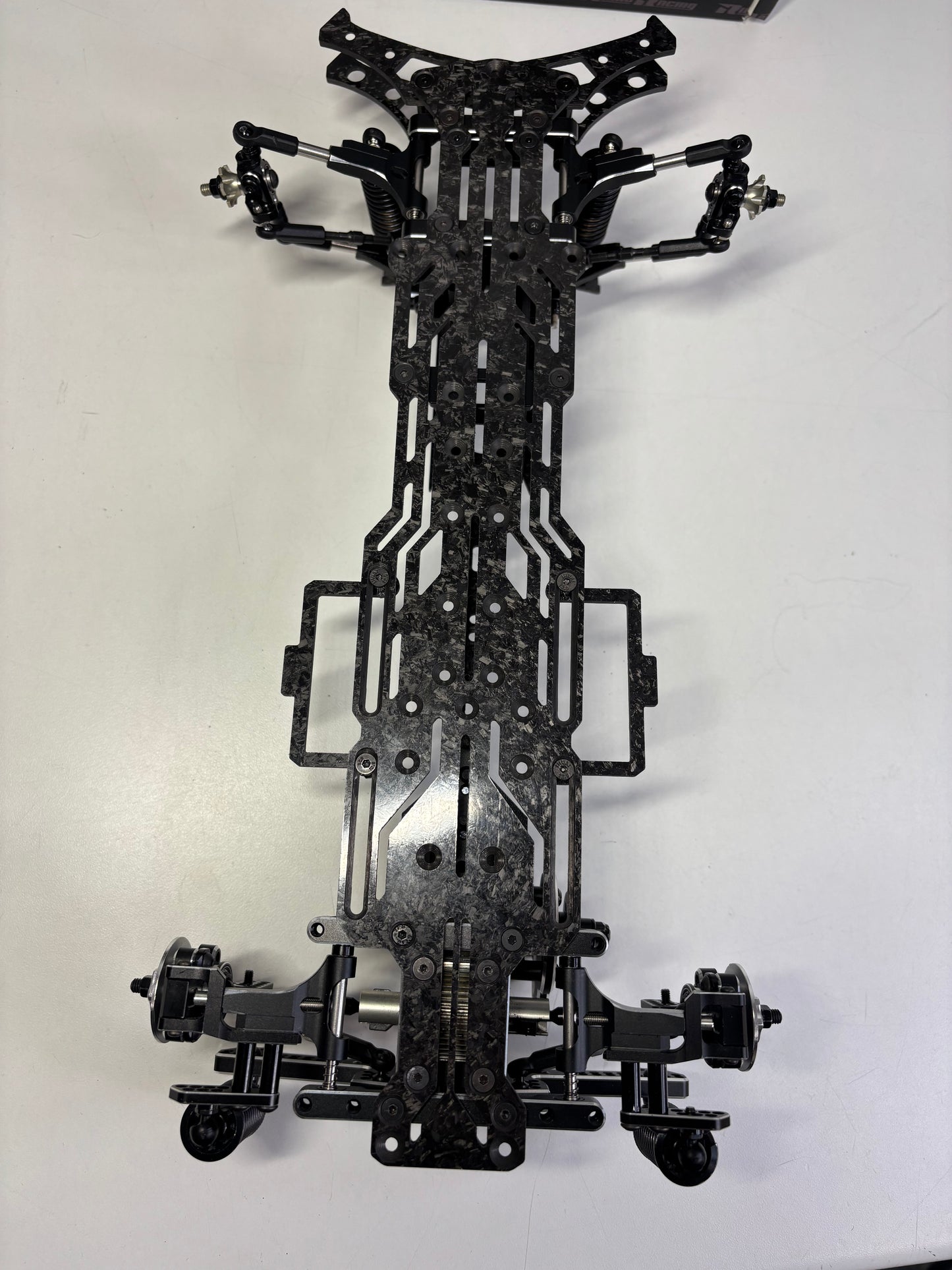 Rhino Racing Shark Final Form Boxed Forged Carbon Alloy RWD Chassis #2