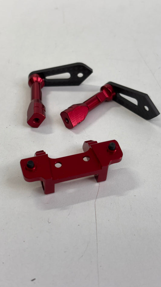 MST Red Alloy Front Upper Brace Carbon