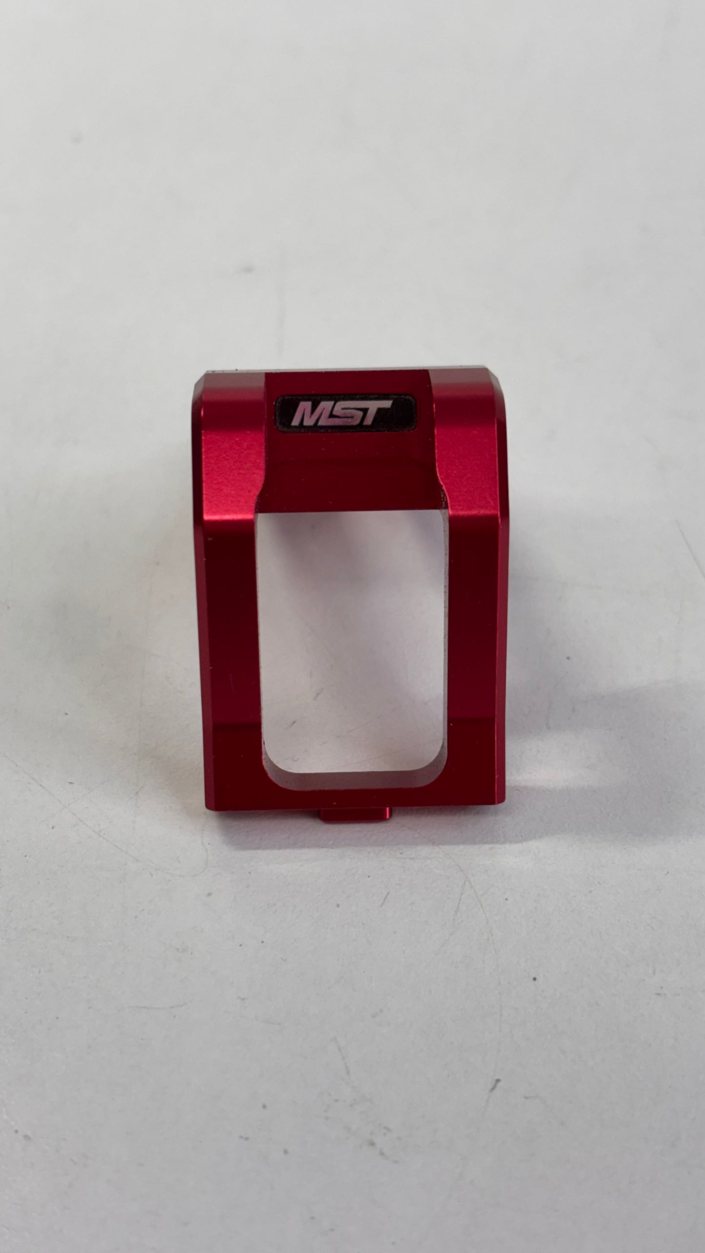 MST Red Alloy Front 2 Piece Bulkhead