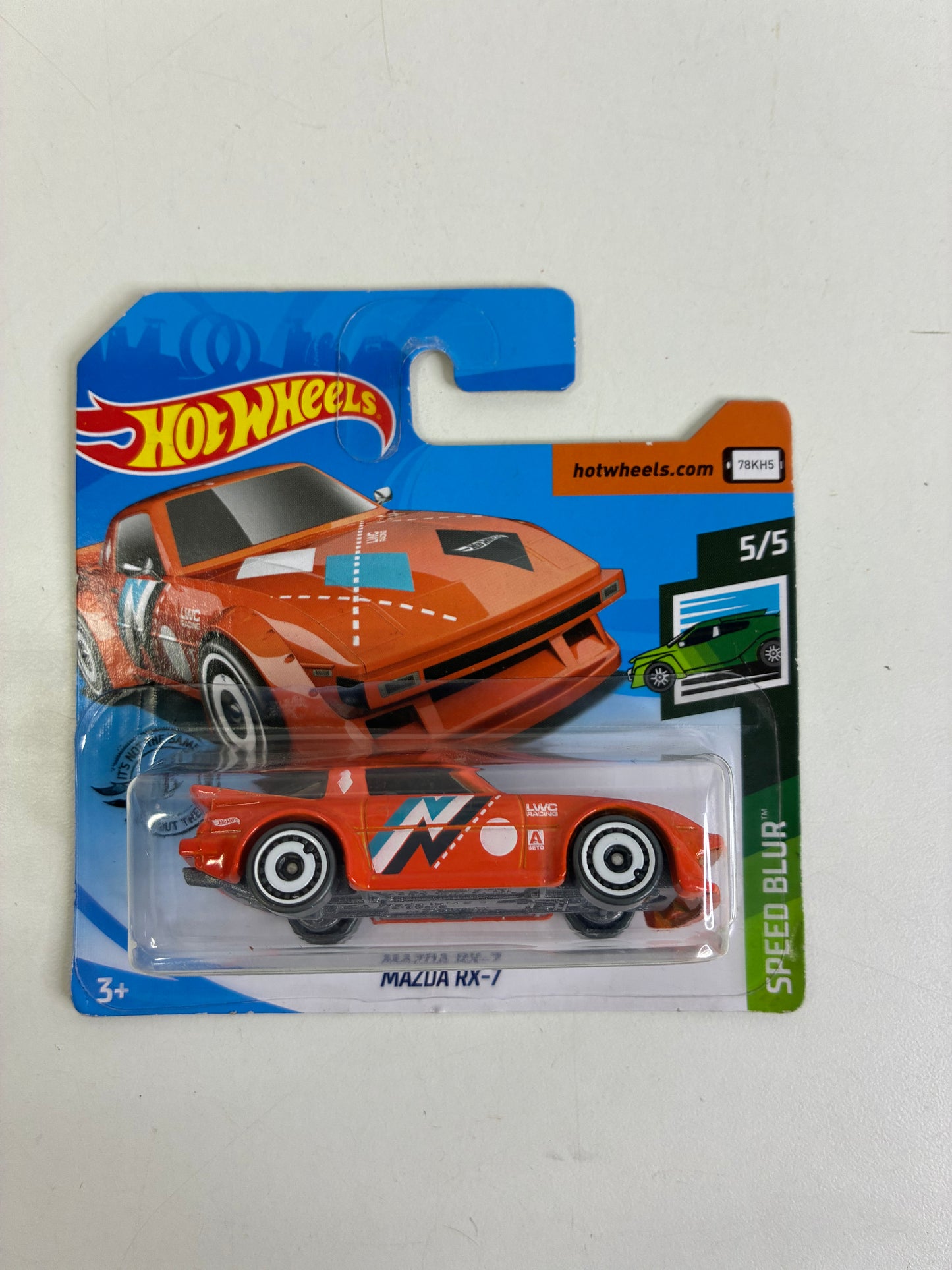 Hot Wheels MAZDA RX-7 (RED)