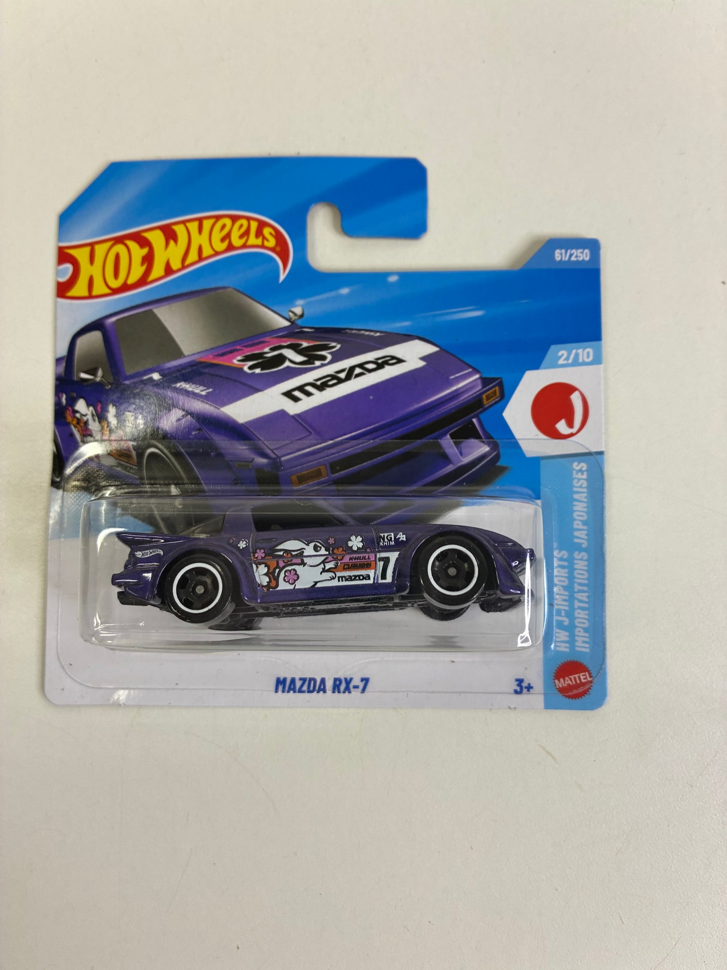 Hot Wheels MAZDA RX-7 (PURPLE BUNNY)