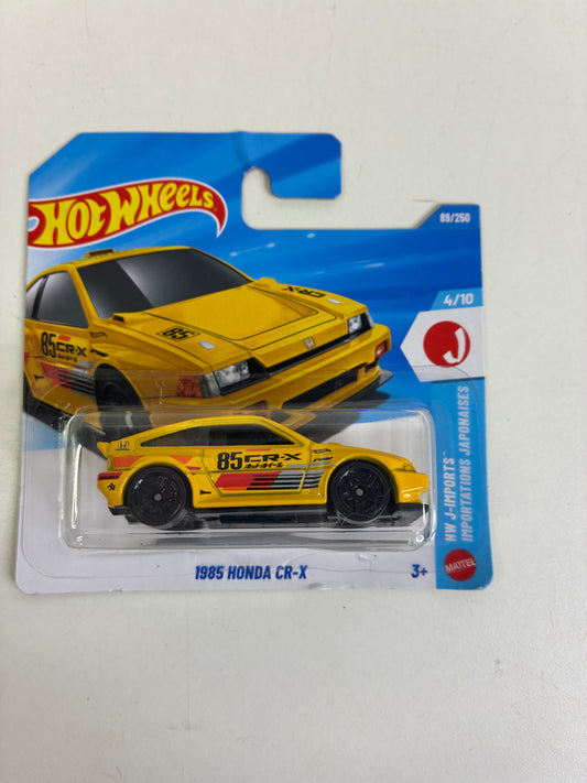 Hot Wheels 1985 HONDA CR-X (YELLOW)