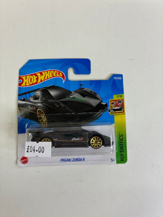 Hot Wheels PAGANI ZONDA R (BLACK HW EXOTICS)