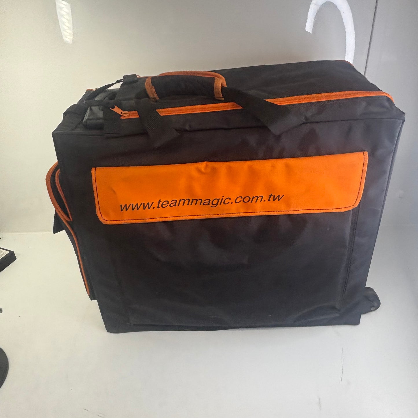 TM Hauler Orange Black 1:10 Size 3 Drawers With Tool Holder Pull Along