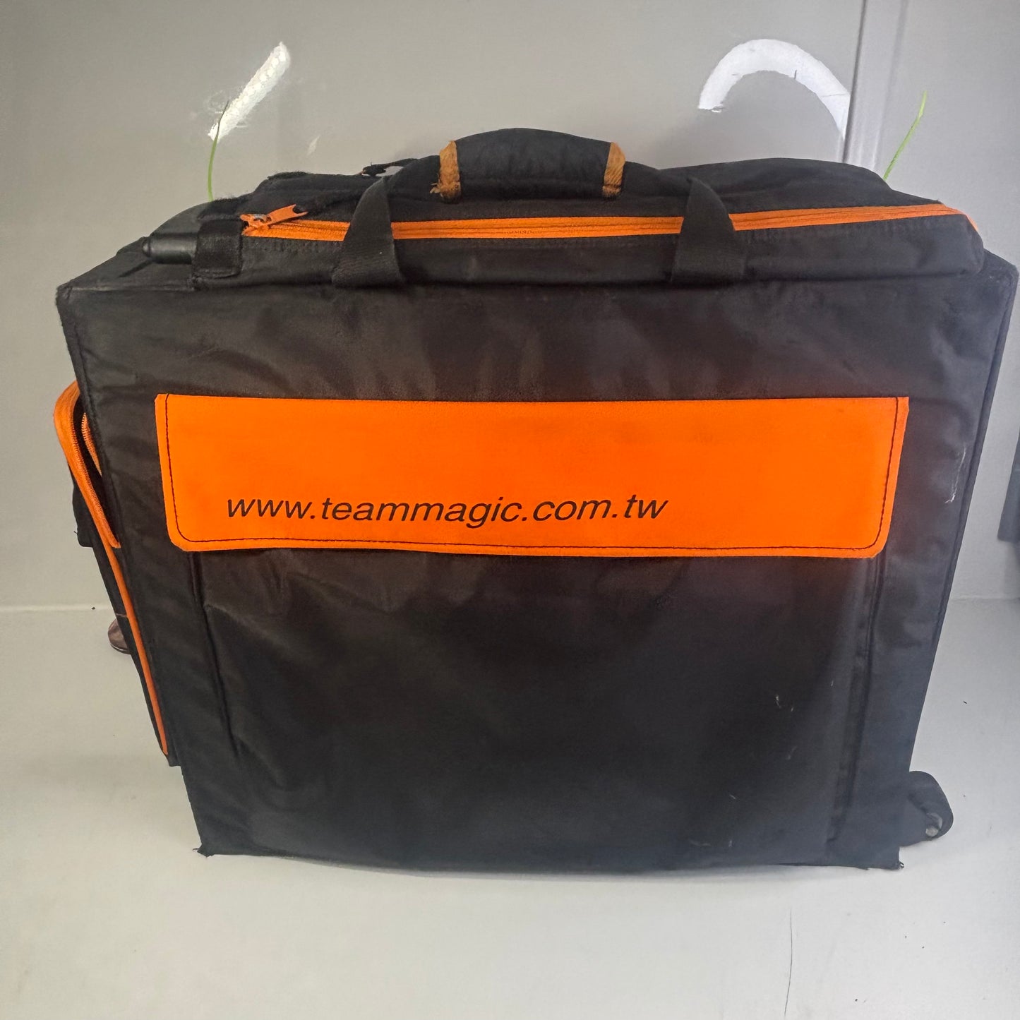 TM Hauler Orange Black 1:10 Size 3 Drawers With Tool Holder Pull Along #2