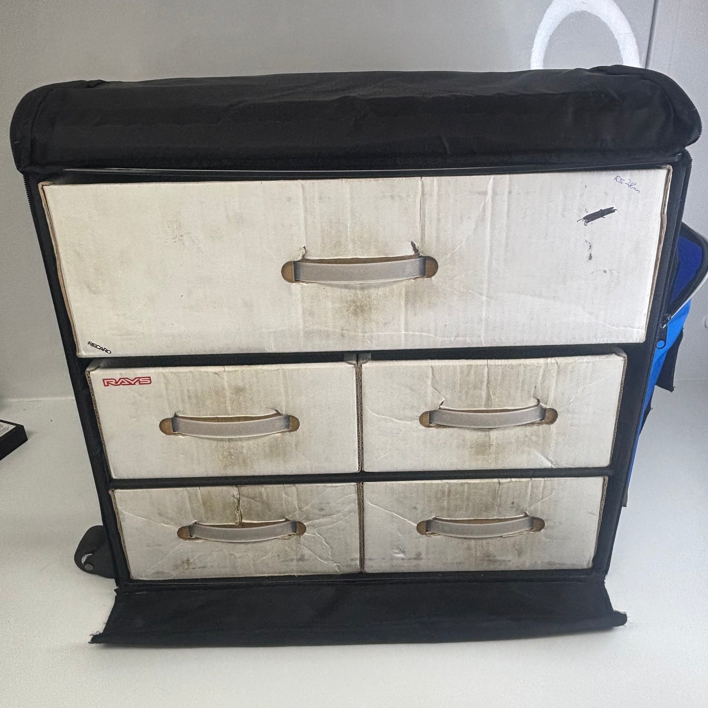 Fastrax 1:10 Size Hauler Pull Along with Tool Holder & Wheels