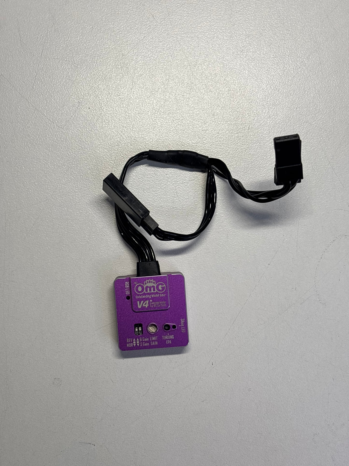 OMG V4 Alloy Purple Gyro