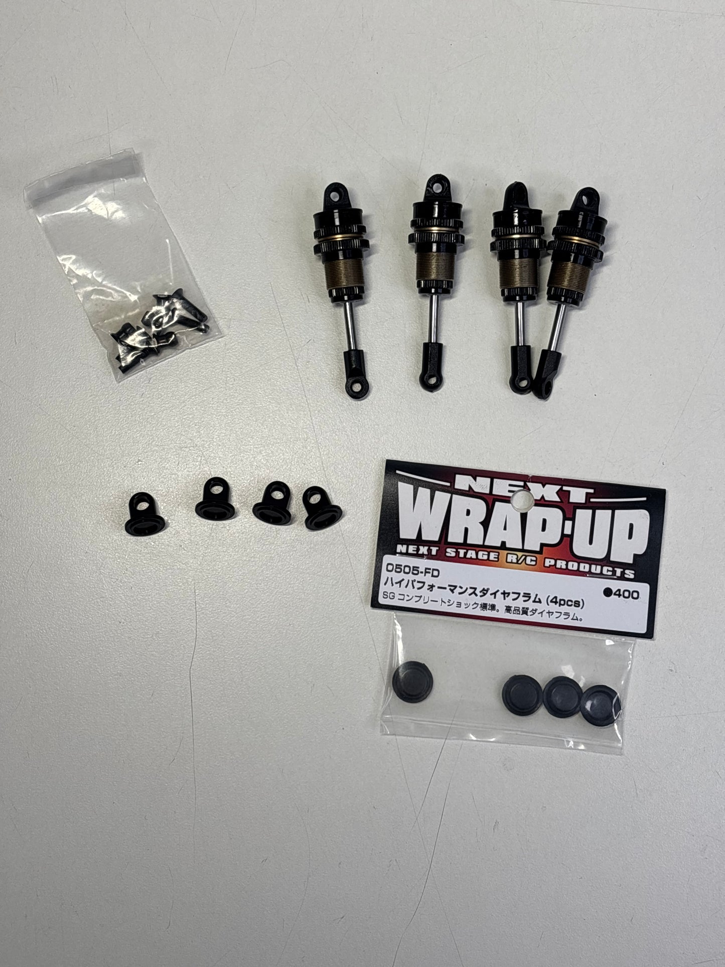 Wrap Up Next Black Alloy Shocks