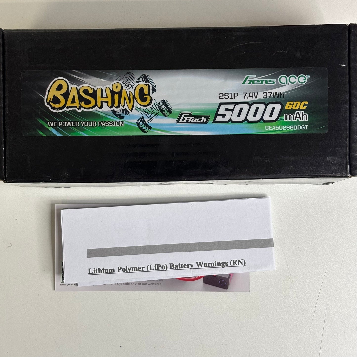 New Lipo Batteries 2S Shorty & Full Size Hardcase