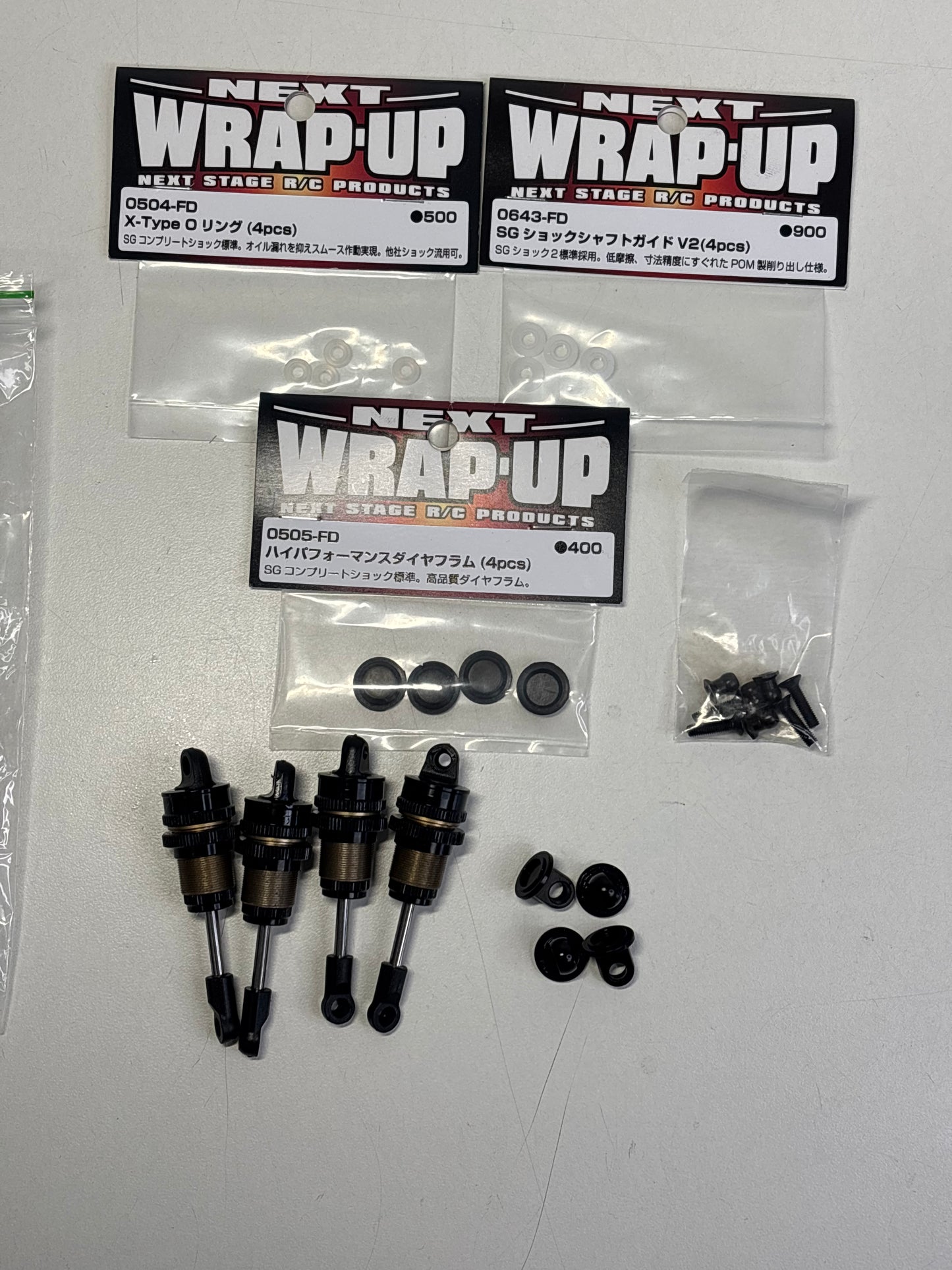 Wrap Up Next Black Alloy Shocks