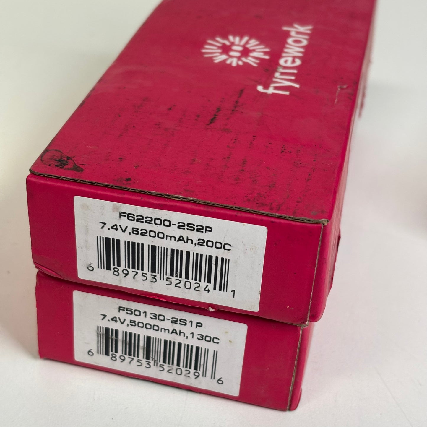 New Lipo Batteries 2S Shorty & Full Size Hardcase