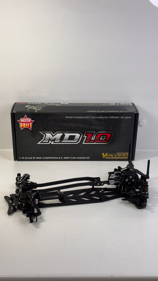 Yokomo MD1.0 Carbon Alloy Master Drift RWD Chassis Boxed