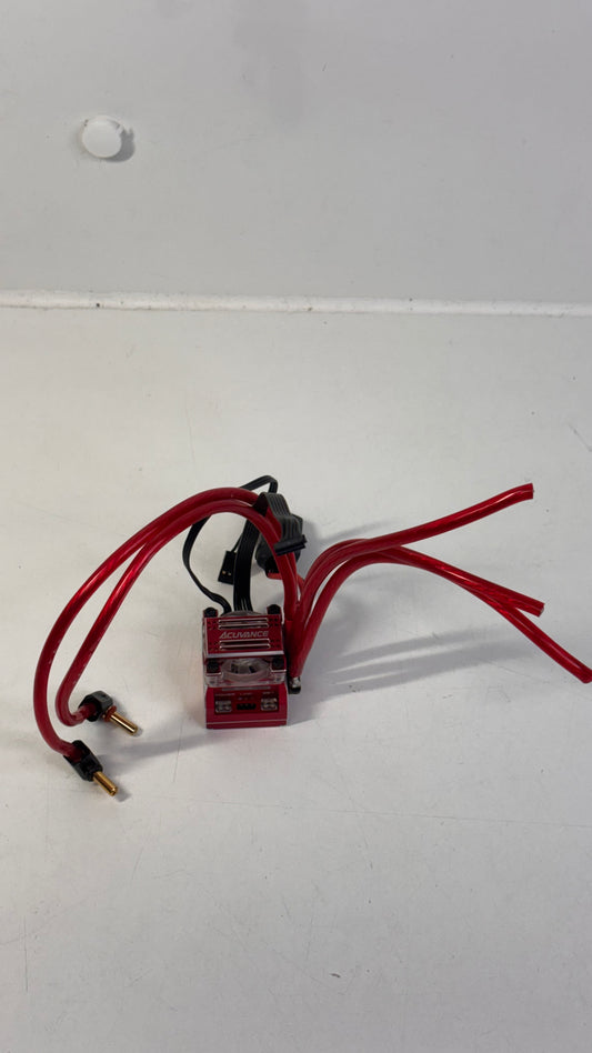 Acuvance Xarvis Red Alloy ESC Long Wires & Raiz Cap