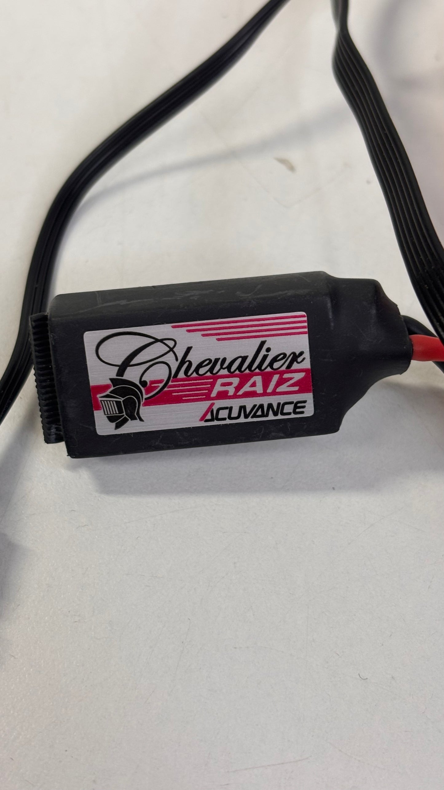Acuvance Xarvis Red Alloy ESC Long Wires & Raiz Cap