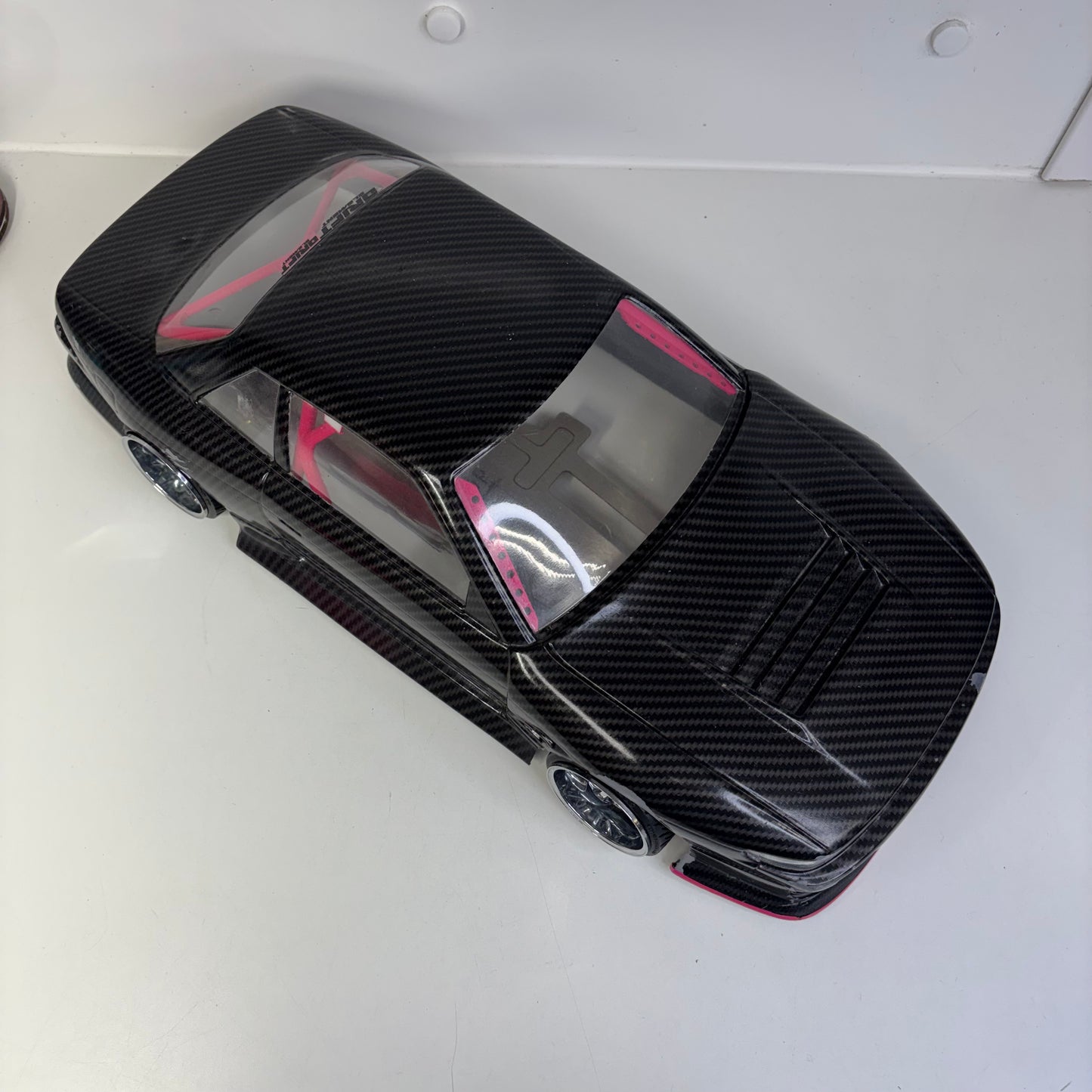 Nissan PS13 Carbon BodyShell Black And Pink