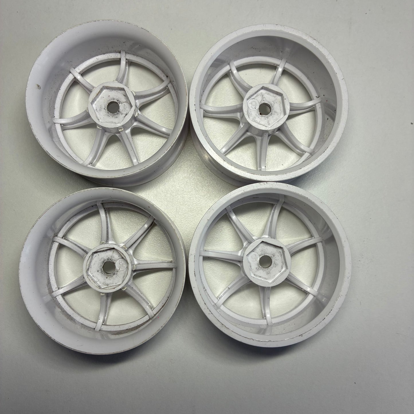 Topline Lab? Wheels White AVS Model 7 Style Offset 8/9