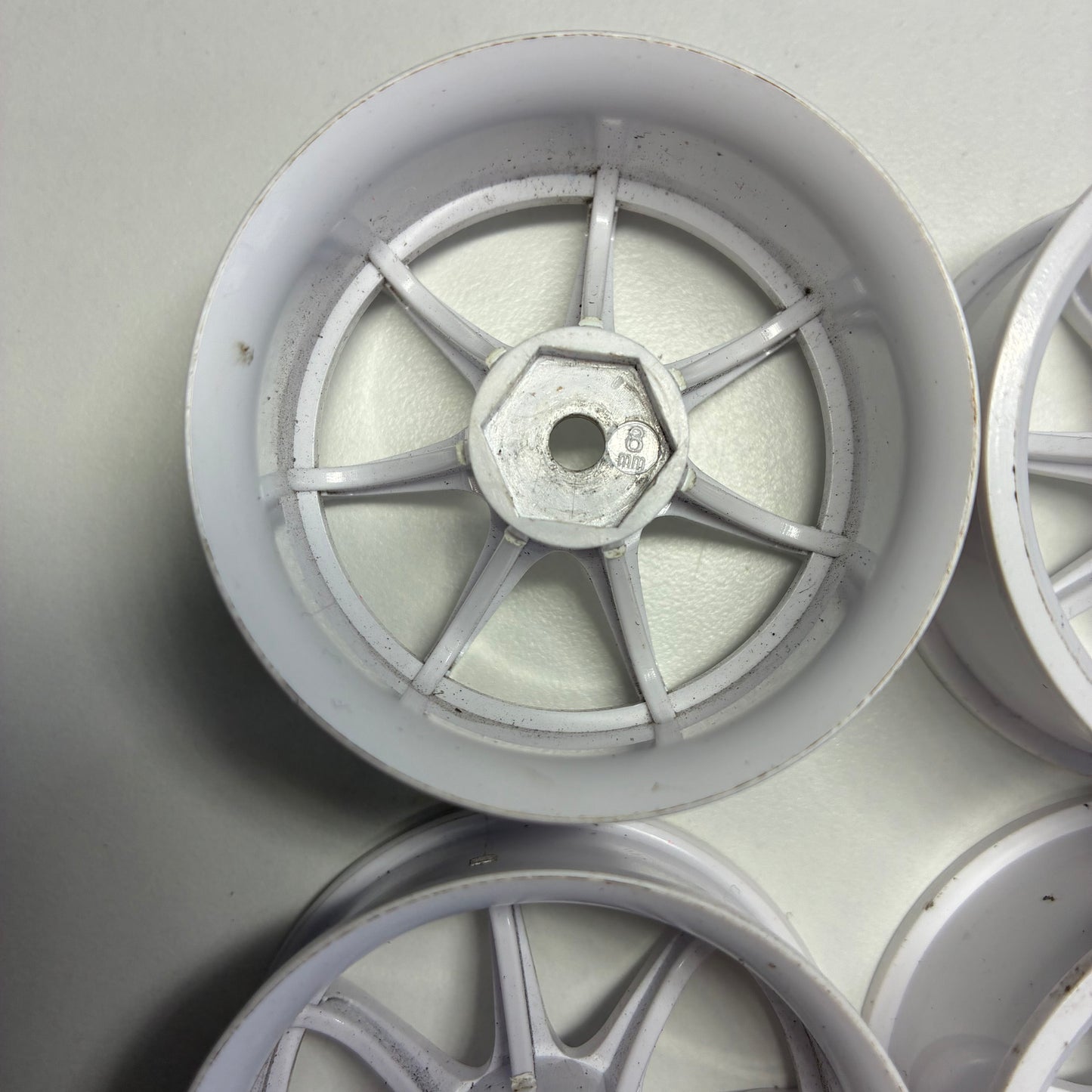 Topline Lab? Wheels White AVS Model 7 Style Offset 8/9