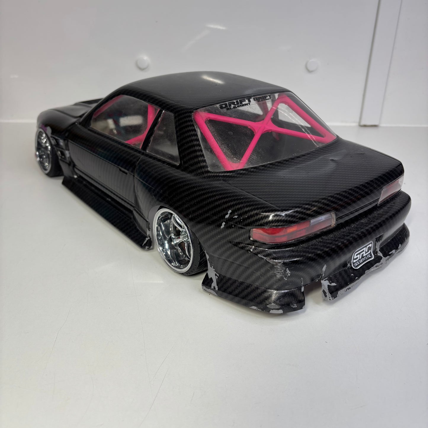 Nissan PS13 Carbon BodyShell Black And Pink