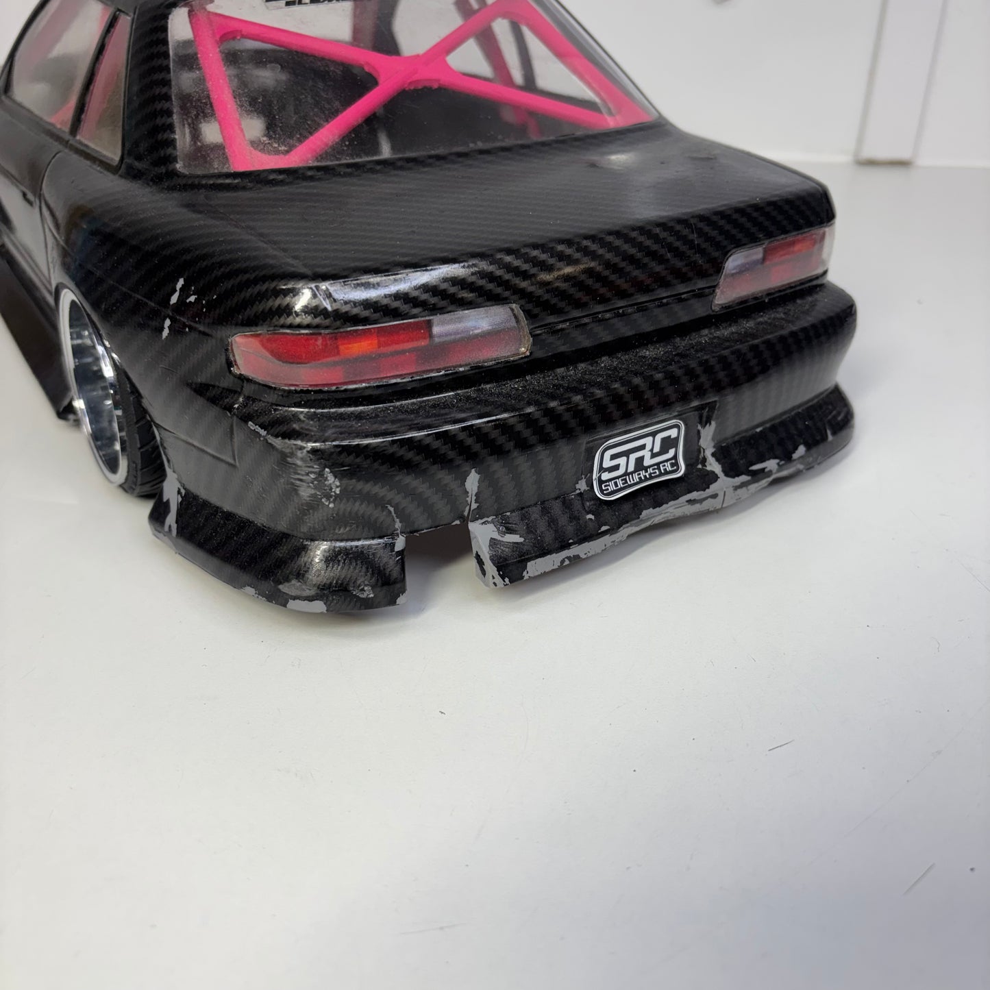 Nissan PS13 Carbon BodyShell Black And Pink