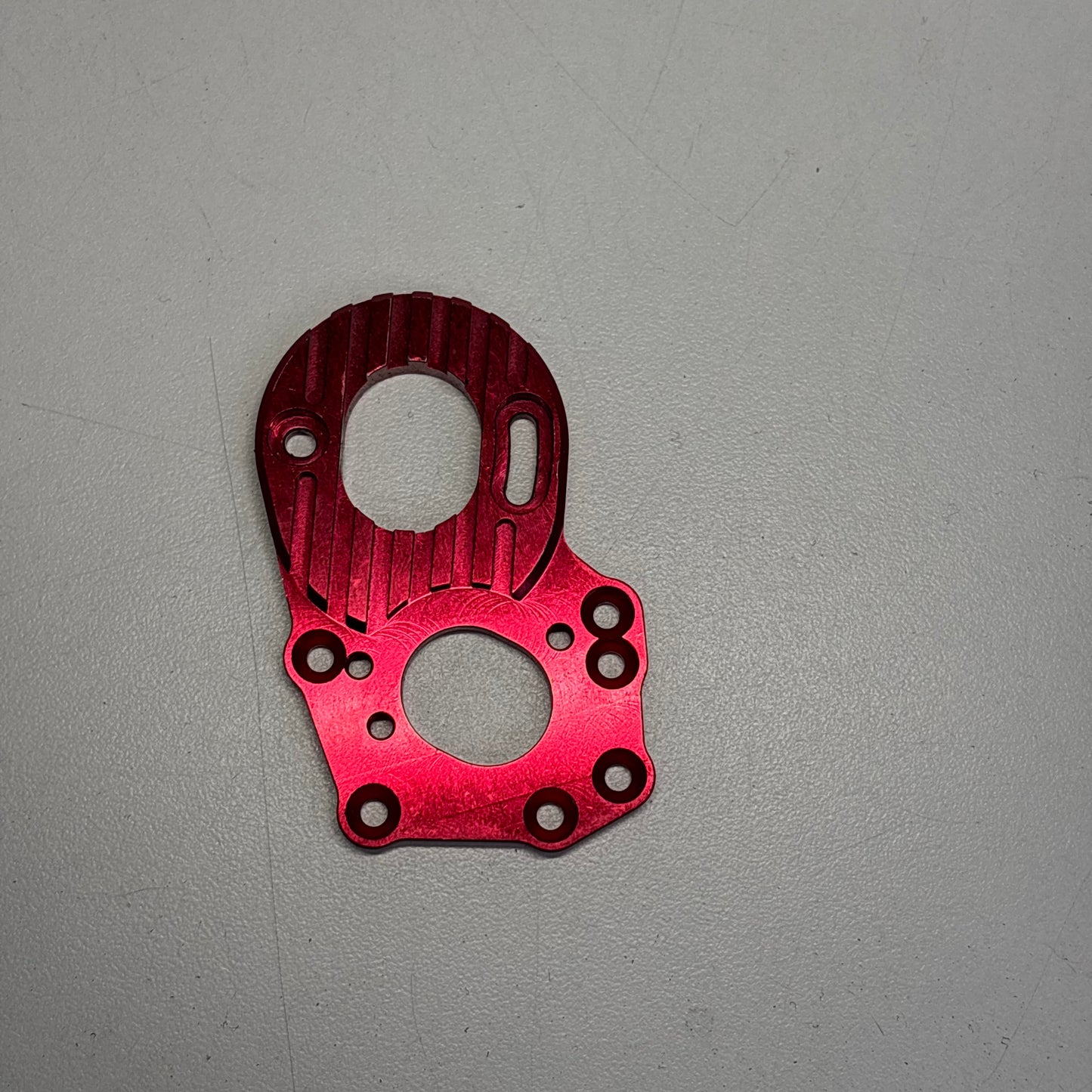 MST RMX 2.5 Motor Mount Red Alloy Heatsink