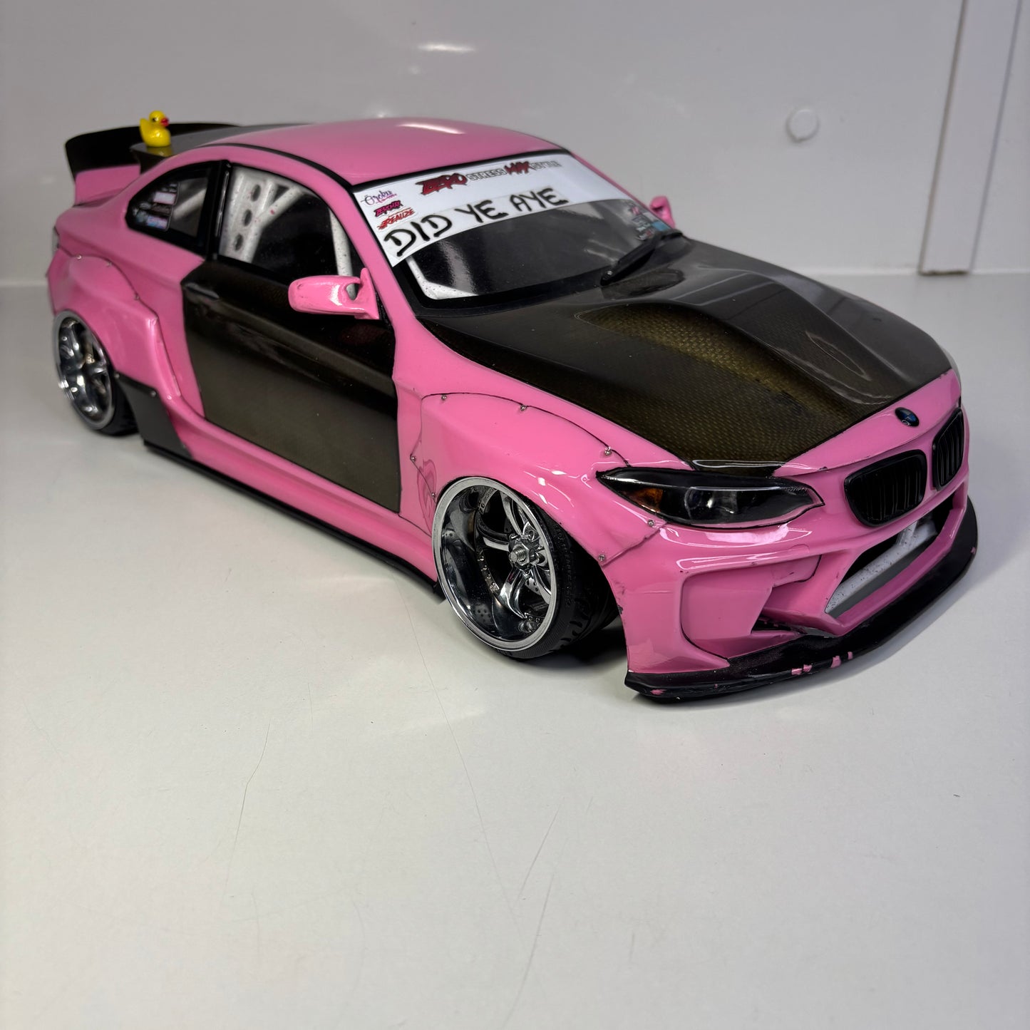 BMW M2 F87 JJ's Chop Shop Pink & Carbon