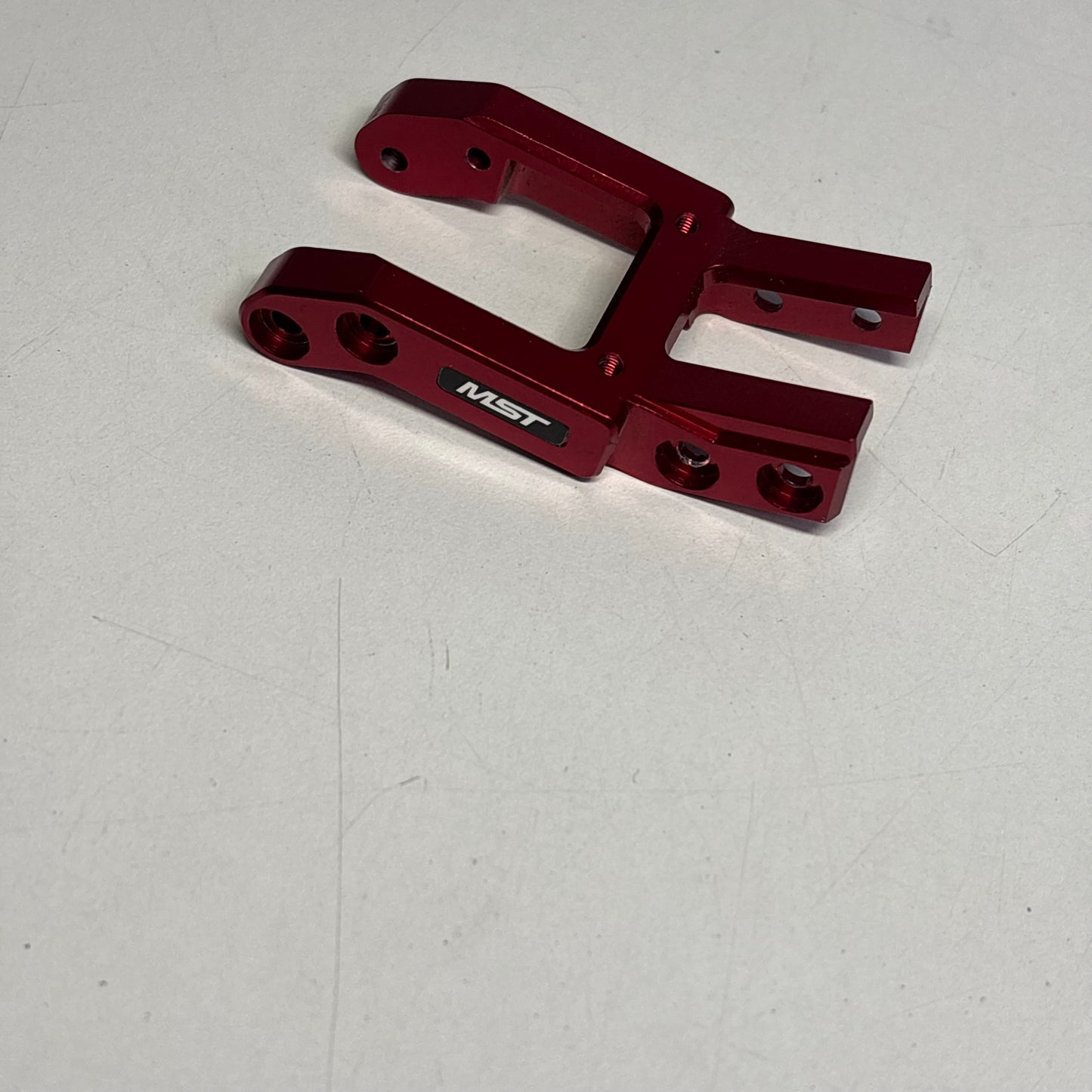 MST RMX 2.0 2.5 Rear Deck Connector Red Alloy