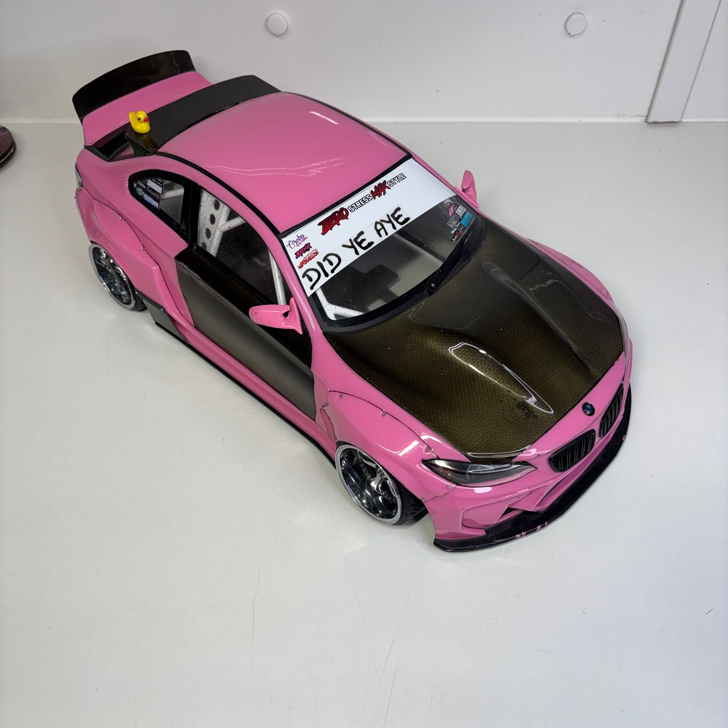 BMW M2 F87 JJ's Chop Shop Pink & Carbon