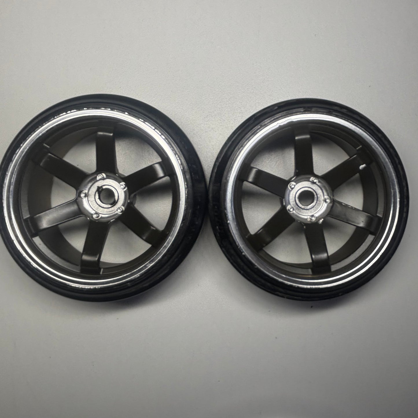 Shibata Black Wheel Pair With Tyre