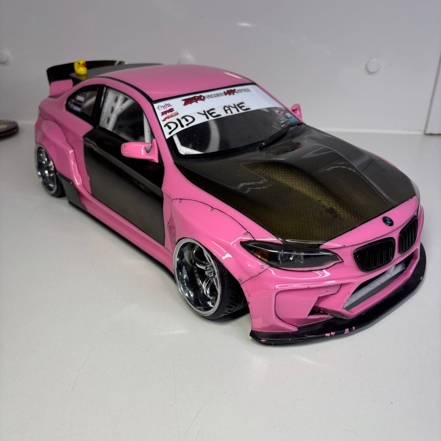 BMW M2 F87 JJ's Chop Shop Pink & Carbon