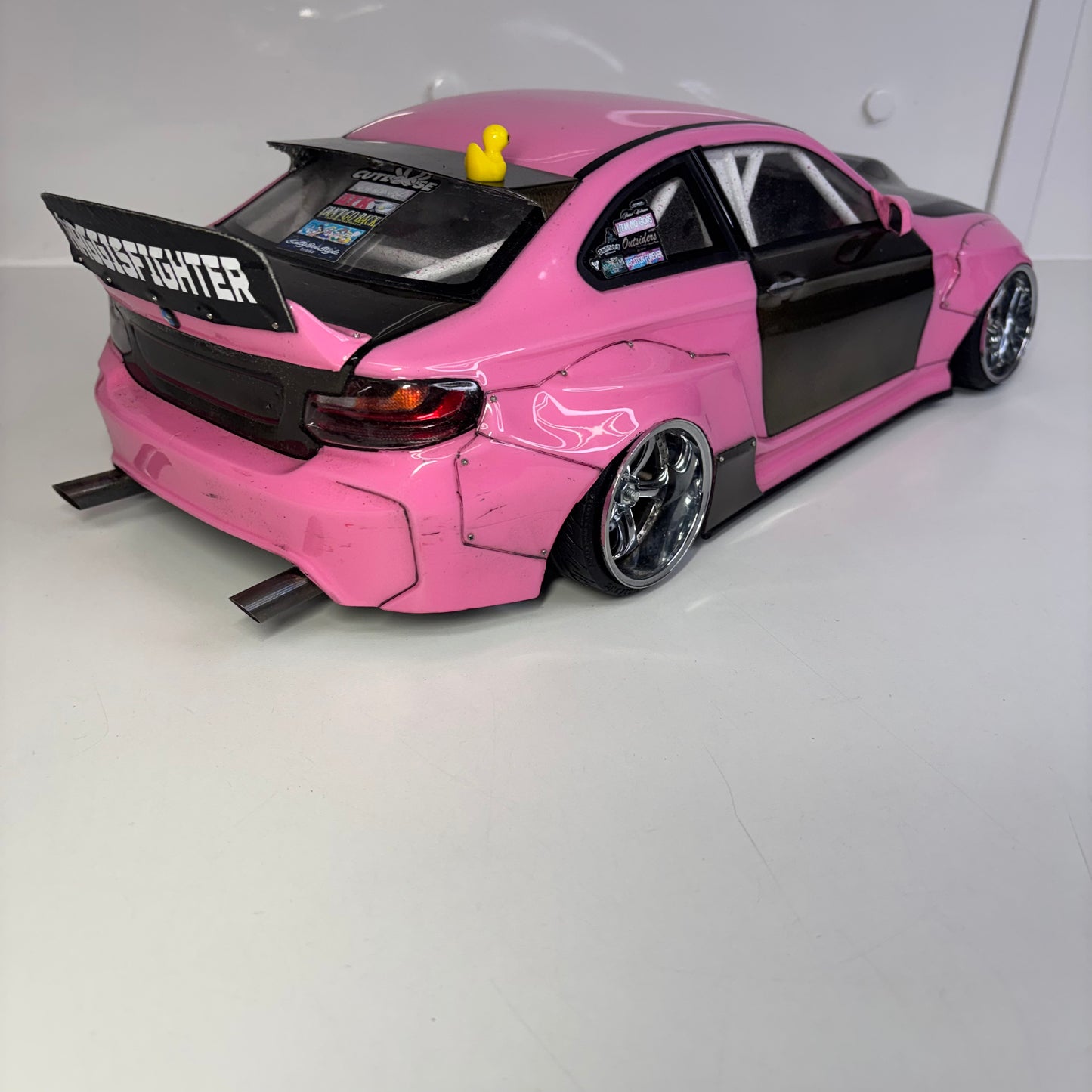 BMW M2 F87 JJ's Chop Shop Pink & Carbon