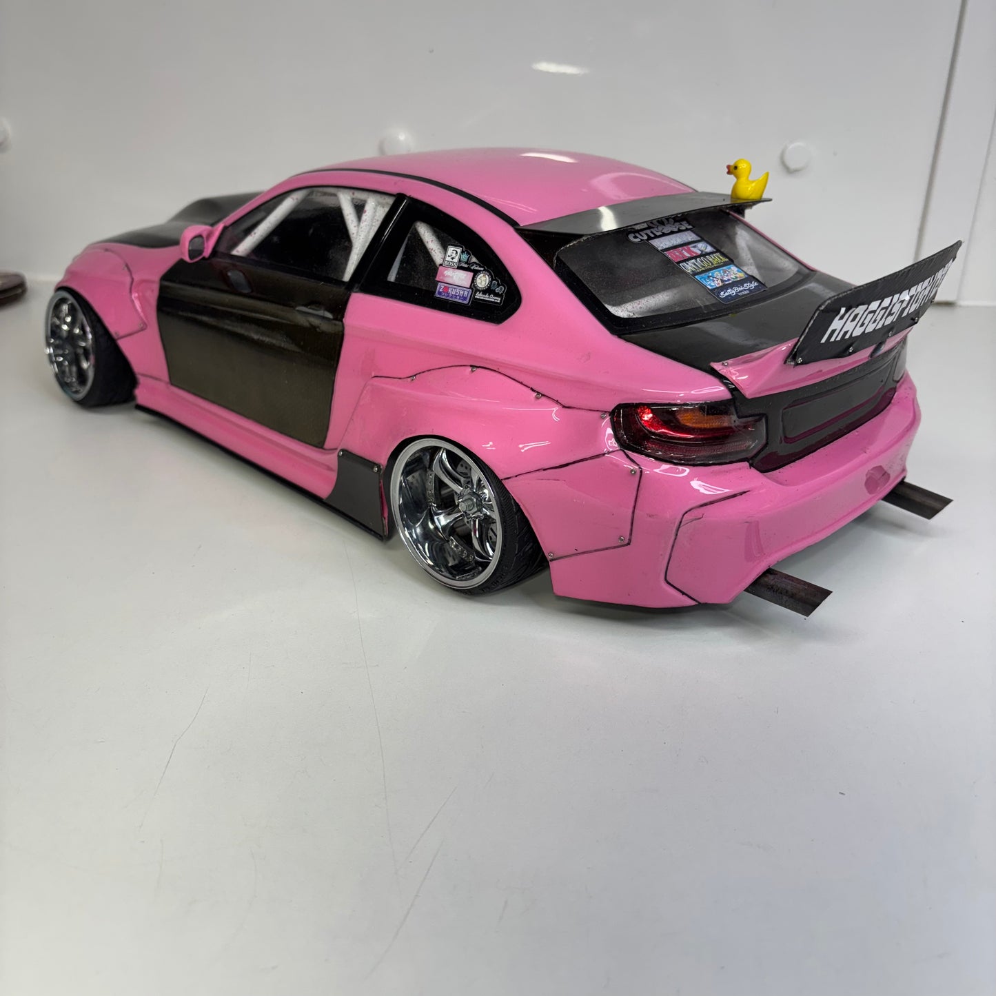 BMW M2 F87 JJ's Chop Shop Pink & Carbon