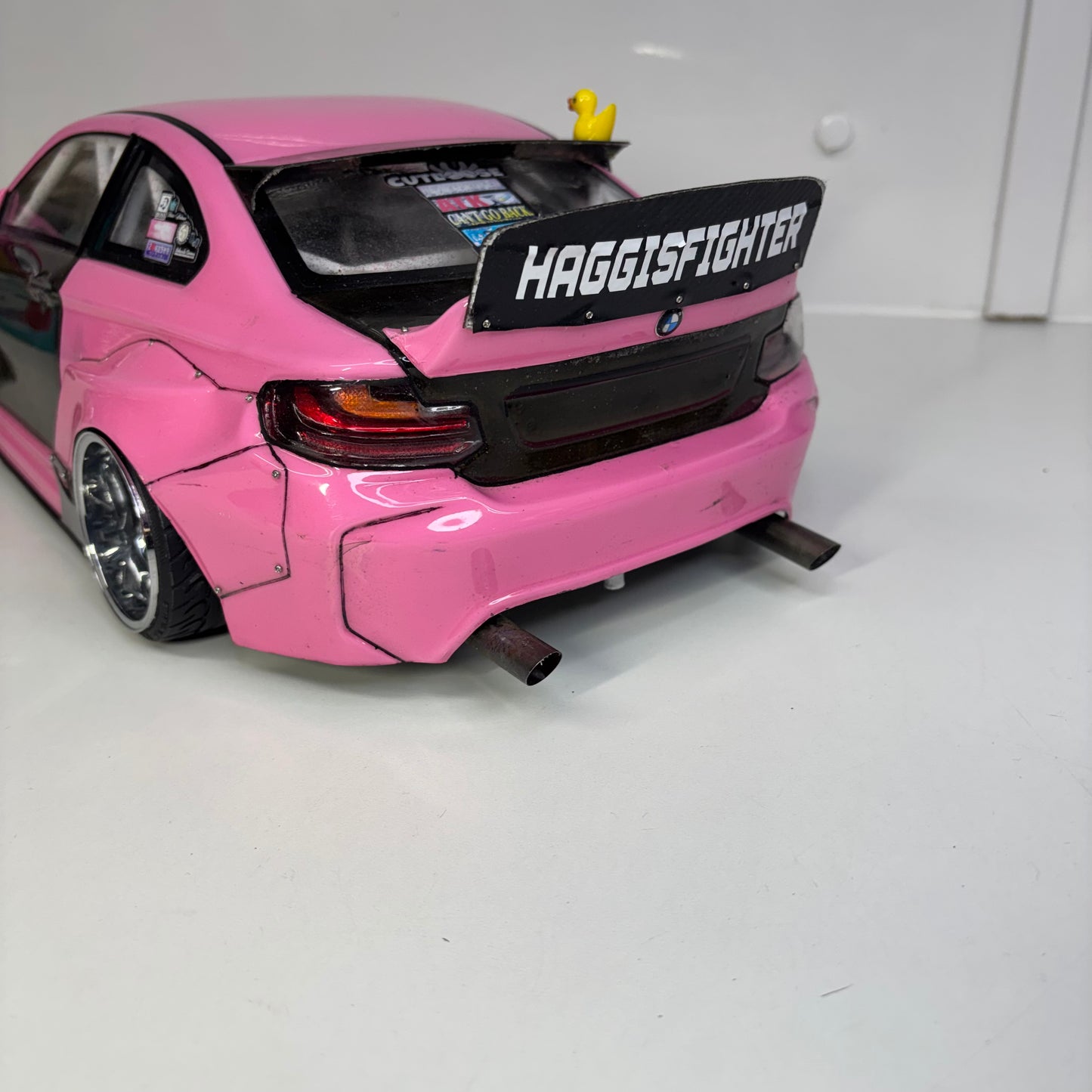 BMW M2 F87 JJ's Chop Shop Pink & Carbon