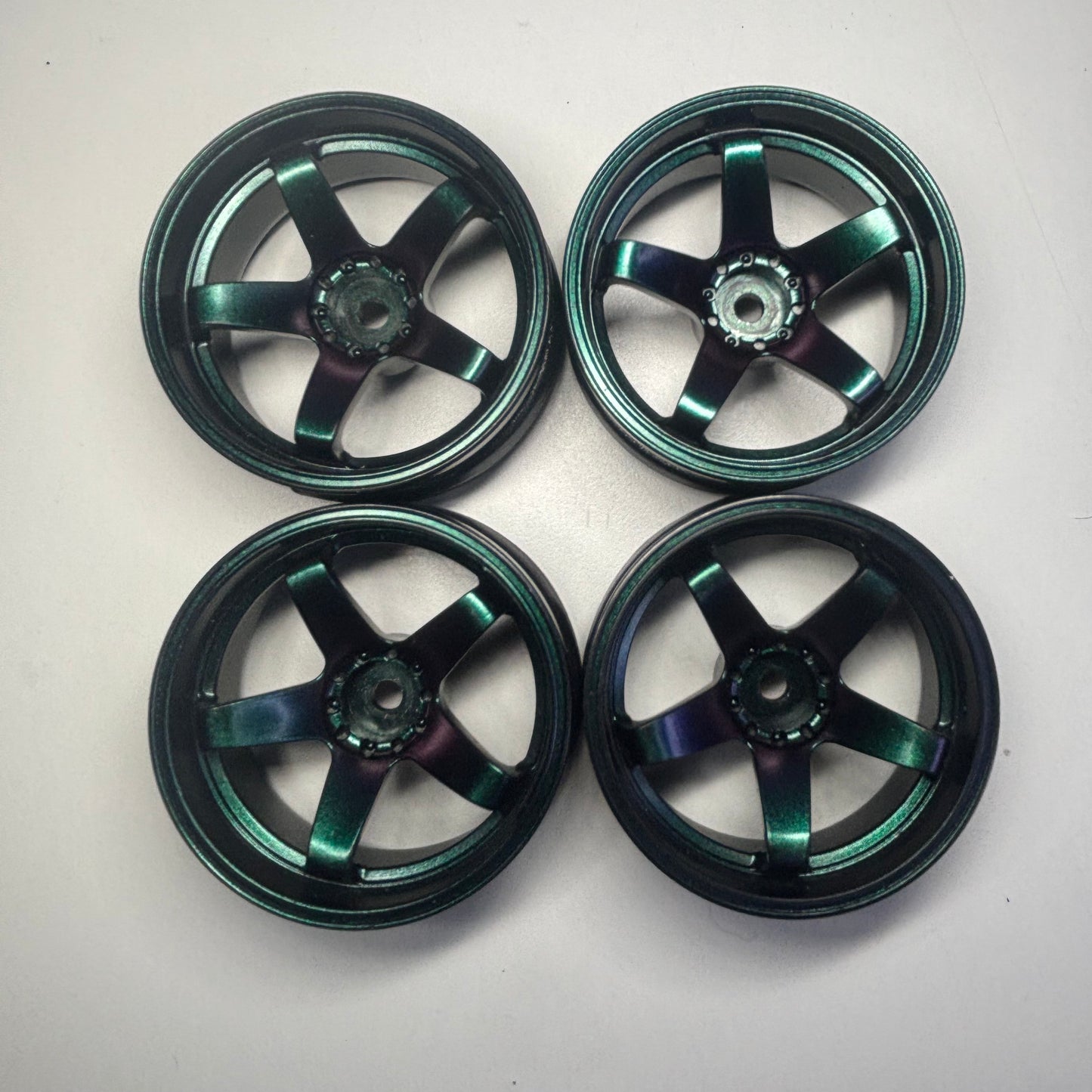Metallic Green Wheel Set 8mm TopLine?